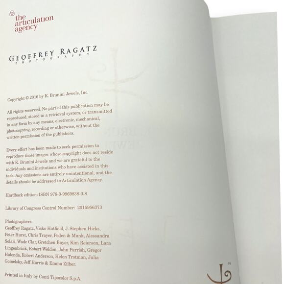 Twenty K. Brunini Jewels 20th Anniversary Book Jewelry Coffee Table Picture - Picture 3 of 5